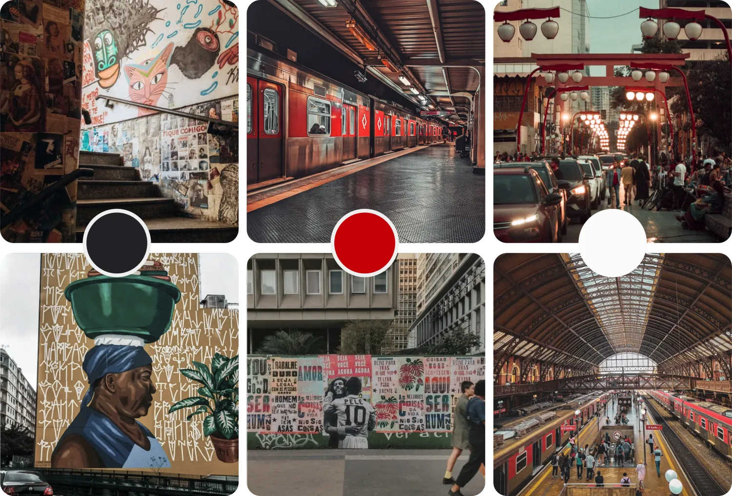 Moodboard — Estados brasileiros