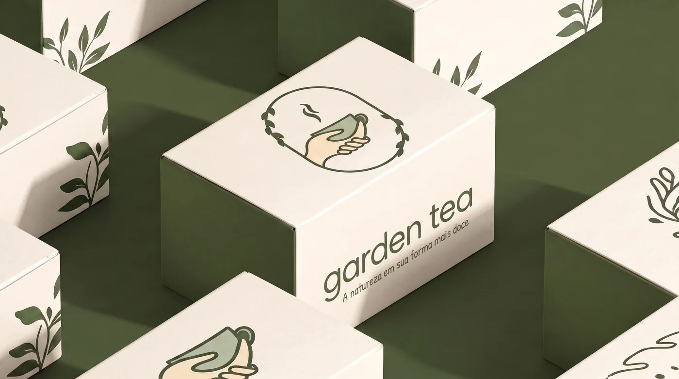 Embalagens Garden Tea