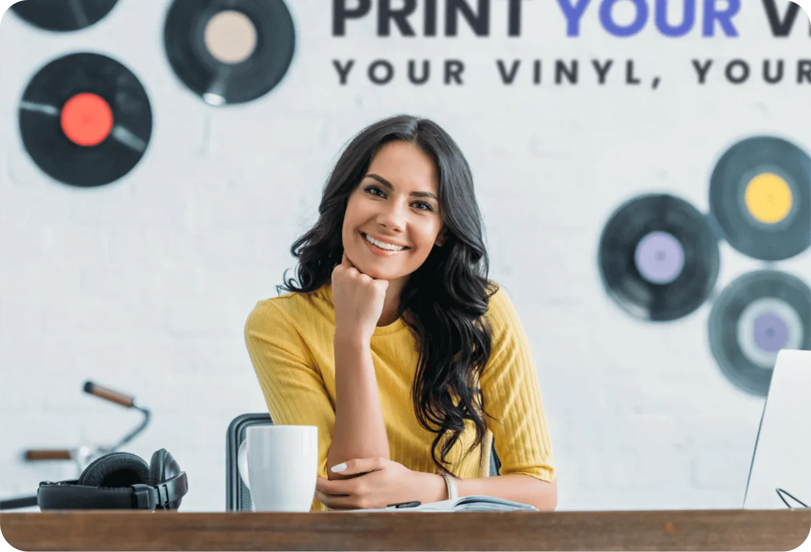 Print Your Vinyl — Personalização de vinis